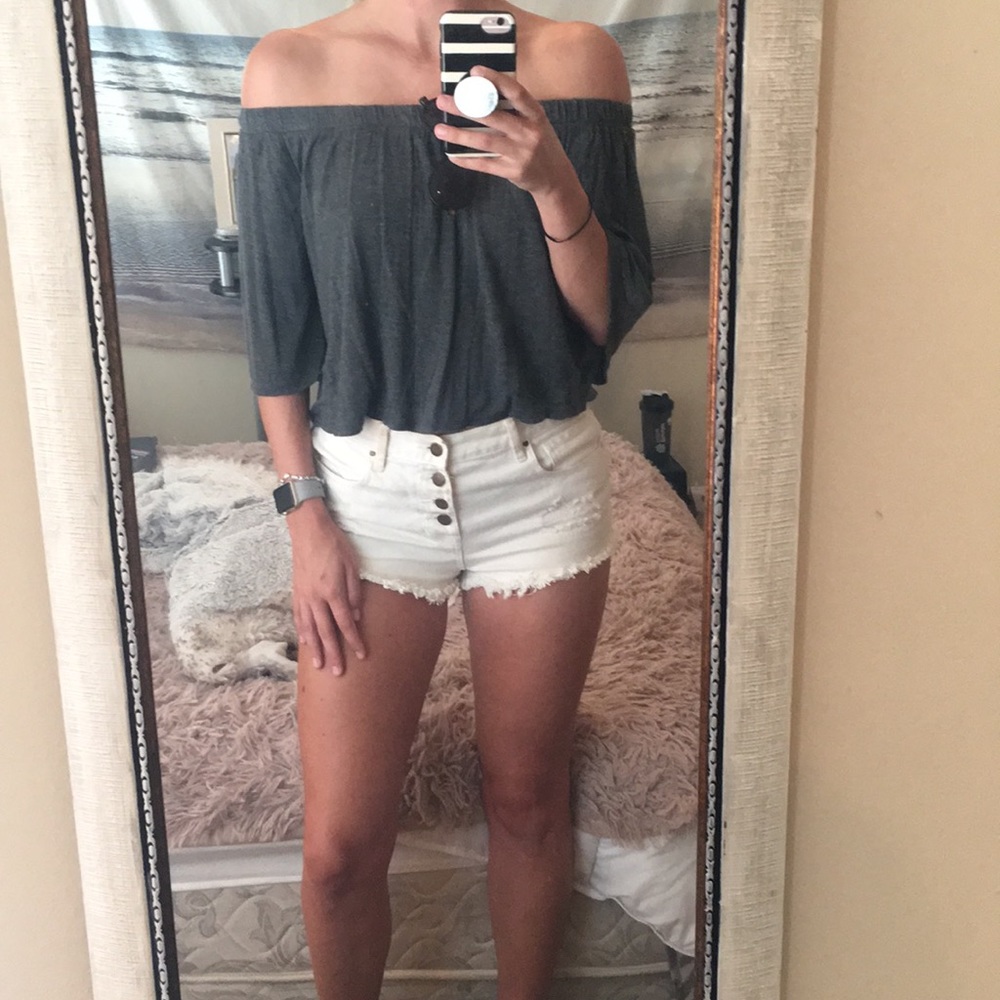 Off the shoulder top